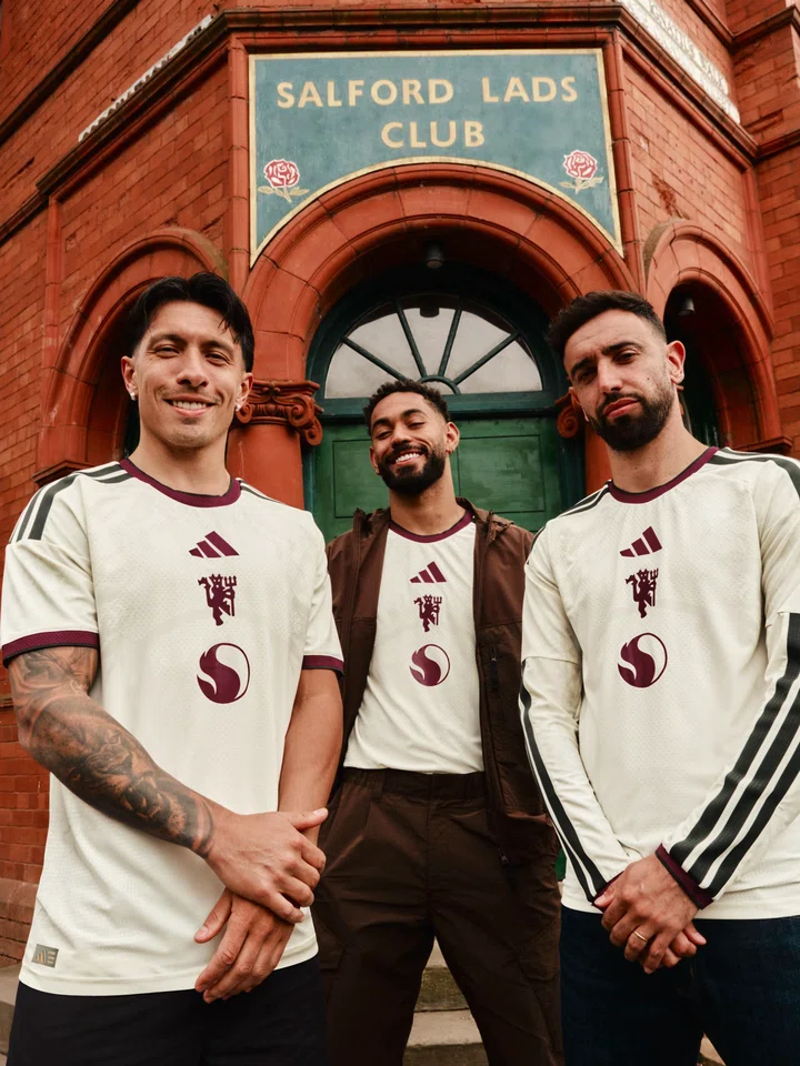 Manchester United jersey campaign at Salford Lads Club