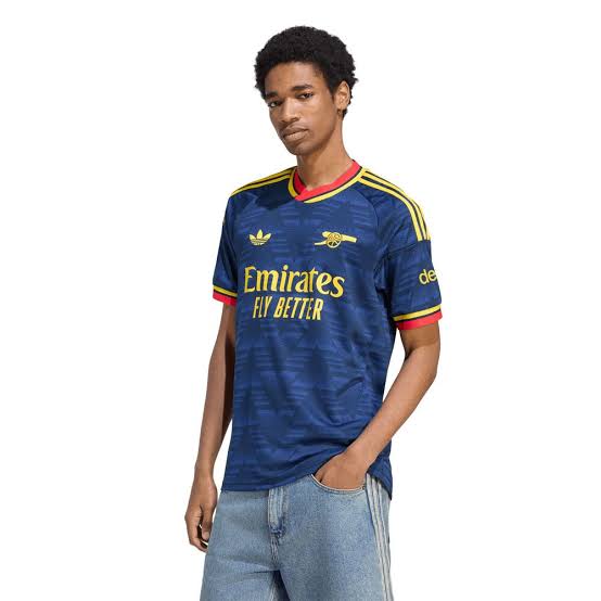 Arsenal navy away jersey